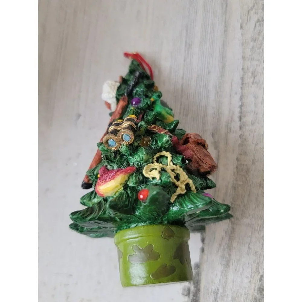 Christmas tree‎ Hunter Huntsman Goose gun bag camo ornament Xmas decor